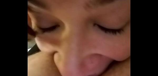  Latina girlfriend rimming - back at it, more to come